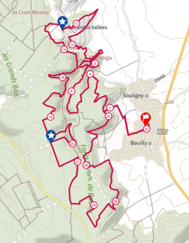 Circuit 30km trail Expert